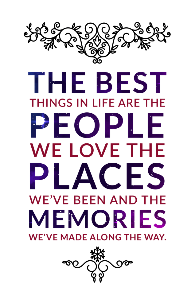 People, Places, Memories - Journal